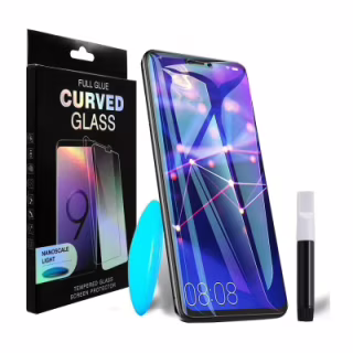 Скло захисне PowerPlant Samsung Galaxy S20 Ultra (liquid glue + UF-lamp) (GL607853)