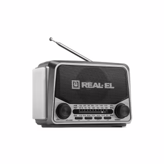 Портативный радиоприемник REAL-EL X-525 Grey (EL121800004)