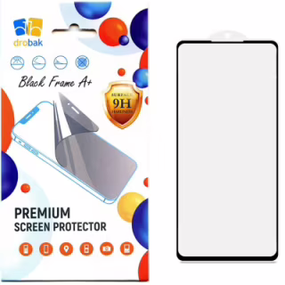 Скло захисне Drobak Google Pixel 6a Black Frame A+ (717158)