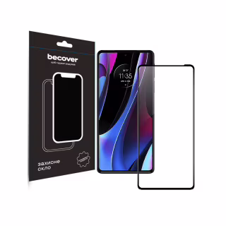 Стекло защитное BeCover Motorola Edge 30 Pro 5G Black (709178)