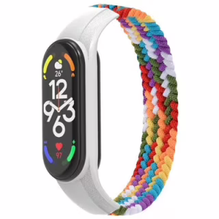 Ремешок для фитнес браслета Armorstandart Braided Solo Loop для Xiaomi Mi Band 7/6/5/4 Pride Edition size S (ARM64941)