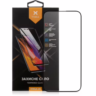 Стекло защитное Vinga Apple iPhone 15 (VGIP15)