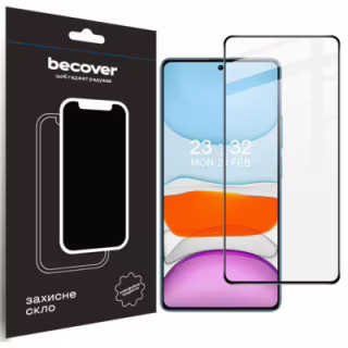 Скло захисне BeCover Xiaomi Redmi Note 13 Black (710363)