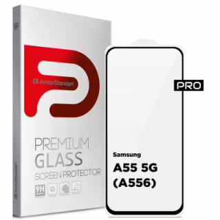 Стекло защитное Armorstandart Pro Samsung A55 5G (A556) Black (ARM74348)