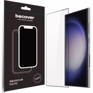 Стекло защитное BeCover Samsung Galaxy S24 Ultra SM-S928 Black (711318)