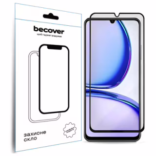 Скло захисне BeCover Realme C61 Black (711809)