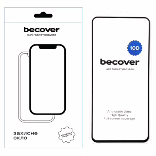 Стекло защитное BeCover Samsung Galaxy A06 SM-A065 10D Black (712335)