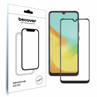Стекло защитное BeCover ZTE Blade A35/A55 Black (712313)