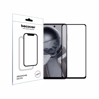 Стекло защитное BeCover HMD Pulse Plus Black (712504)