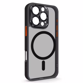 Чехол для мобильного телефона Armorstandart Unit MagSafe SE Apple iPhone 16 Pro Black Orange (ARM81147)