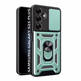 Чохол до мобільного телефона BeCover Military Samsung Galaxy S25 Plus SM-S936 Dark Green (712880)