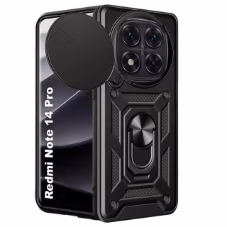 Чохол до мобільного телефона BeCover Military Xiaomi Redmi Note 14 Pro 5G Black (712869)