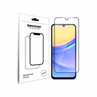 Стекло защитное BeCover Samsung Galaxy A16 4G SM-SM-A165/A16 5G SM-A166 Black (712860)