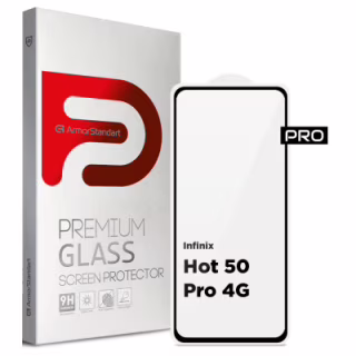 Стекло защитное Armorstandart Pro Infinix Hot 50 Pro 4G Black (ARM80935)