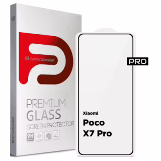 Скло захисне Armorstandart Pro Xiaomi Poco X7 Pro Black (ARM82715)