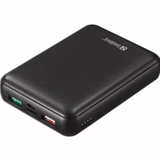 Батарея універсальна Sandberg 15000mAh, PD/45W(20V/2.25A), QC3.0, USB-C, Micro-USB, USB-A*2 (420-66_)