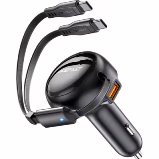 Зарядний пристрій Acefast 3xUSB 53W (2xUSB-C+USB-A) + cable USB-C 2in1 B13 (6974316282921)