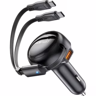 Зарядное устройство Acefast 3xUSB 53W (2xUSB-C+USB-A) + cable USB-C 2in1 B13 (6974316282921)