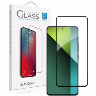 Стекло защитное ACCLAB Full Glue Xiaomi Redmi Note 13 Pro 5G Black (1283126583803)