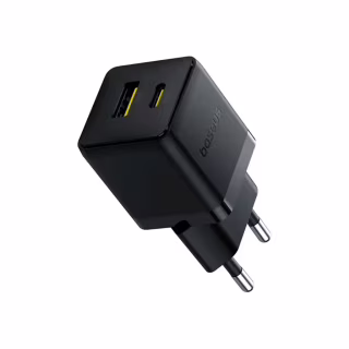 Зарядное устройство Baseus Palm Fast Charger C+U 20W black (P10111608113-00)