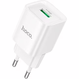 Зарядное устройство HOCO C145A Charm USB QC3.0 White (6942007630214)
