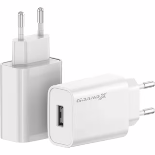 Зарядное устройство Grand-X CH-550W Quick Charge USB QC3.0 22.5W White (CH-550W)