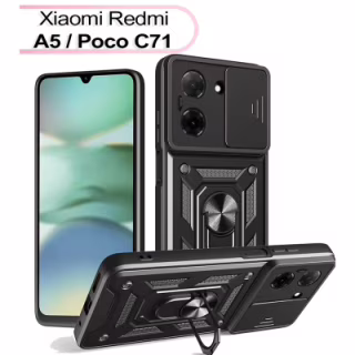 Чехол для мобильного телефона BeCover Military Xiaomi Redmi A5 / Poco C71 Black (713543)