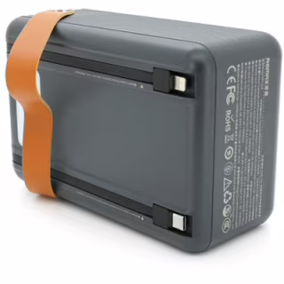 Батарея універсальна Remax 80000mAh, 20W, 3*USB+Type-C+Lighting, Black (RPP-566)