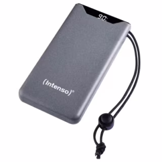 Батарея универсальная Intenso F10000 10000mAh QC3.0 grey (7332034)
