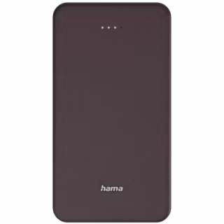 Батарея універсальна Hama 20000mAh, 15W/5V/3A, USB-C, USB-A, plum (00201715)