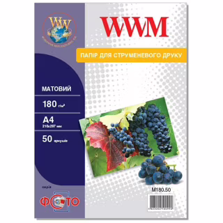 Фотобумага WWM A4 (M180.50)