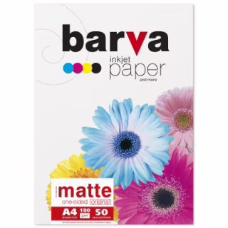 Фотобумага Barva A4 Original 180 g/m2, matte, 50c (IP-A180-032)