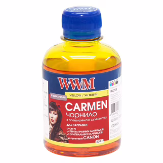 Чорнило WWM CANON UNIVERSAL CARMEN Yellow (CU/Y)