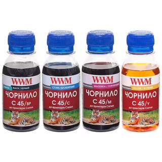 Чернила WWM CANON PG440/CL-441 Black Pigment +C/M/Y (C45SET-4)
