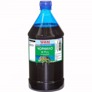 Чернила WWM HP №711 1000г Cyan (H71/C-4)