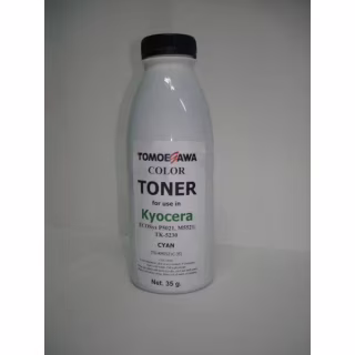 Тонер Kyocera TK-5230 (35г) Cyan Tomoegawa (TG-KM5521C-35)