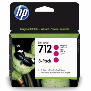 Картридж HP DJ No.712 DesignJet Т230/Т630 3-Pack 29-ml Magenta (3ED78A)