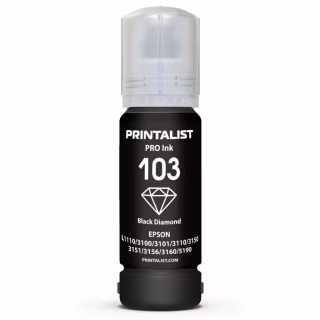 Чорнило Printalist Epson L3100/3110/3150 70г Black (PL103BK)
