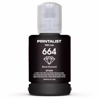 Чернила Printalist Epson L110/L210/L300 140г Black (PL664B)
