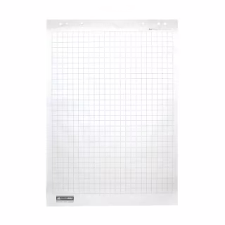 Бумага для флипчарта Buromax в клетку 64х90 см 10 листов (BM.2295)