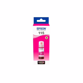 Контейнер з чорнилом Epson 115 EcoTank Magenta (C13T07D34A)