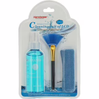 Универсальный чистящий набор HANDBOSS Cleaning Screen Kit 3in1, 100ml, brush, microfiber (FH-HB010E)