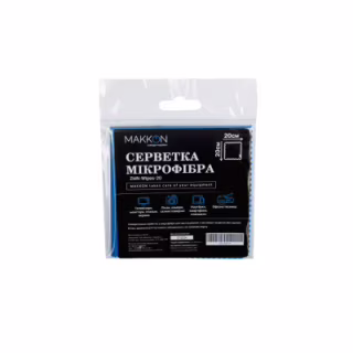 Серветки Makkon microfiber, 20x20 cm, 1шт (ZMN-Wipes-20)