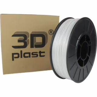 Пластик для 3D-принтера 3Dplast PETG 1.75мм, 0.85кг, white pearl (3DPTG17508PRL)