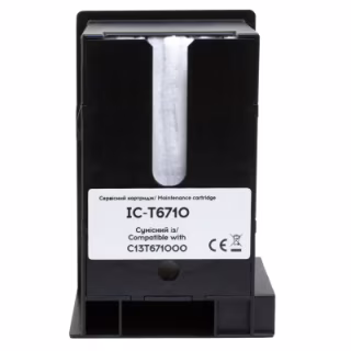 Контейнер для отработанных чернил Epson T6710/PXBMB2 C13T671000 chip Barva (IC-T6710)