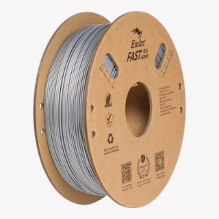 Пластик для 3D-принтера Creality PLA Fast, Ender, 1.75мм, silver, 1кг (3301010434)