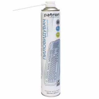 Стиснене повітря для чистки spray duster 800ml Patron (F3-020-800)