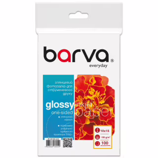 Фотобумага Barva 10x15, 150 g/m2, Everyday, Glossy, 100c (IP-CE150-419)