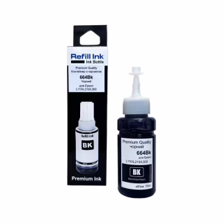 Чорнило Premium Quality Epson 664Bk 70мл Black (70264878)