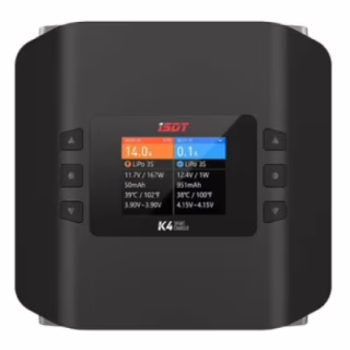 Зарядний пристрій для дрона iSDT K4 AC 400W DC 600Wx2 (HP0015.K4)